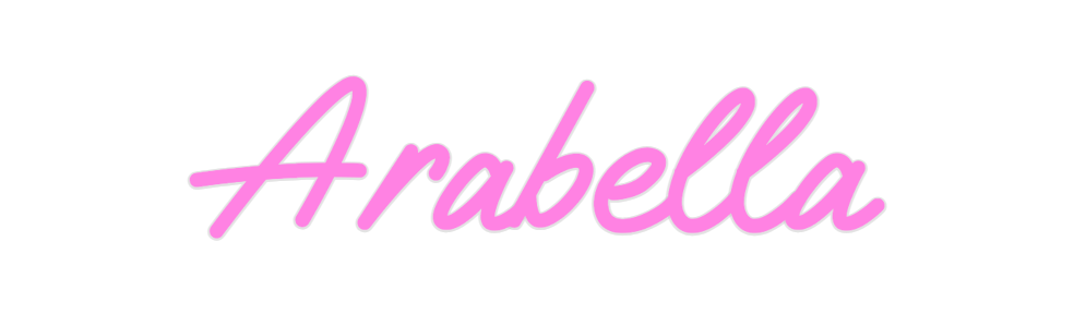 Custom Neon: Arabella