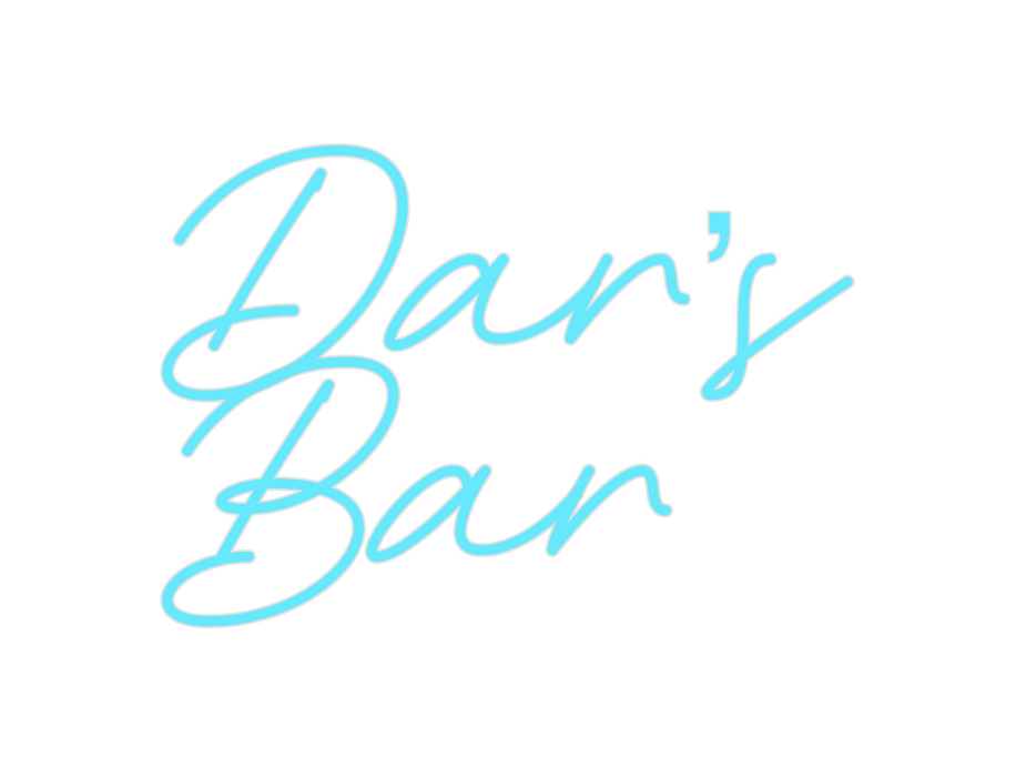 Custom Neon: Dar’s
Bar