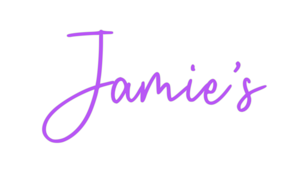 Custom Neon: Jamie’s