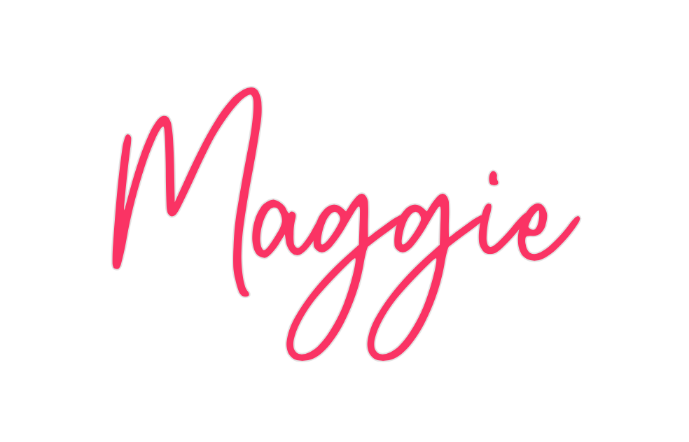 Custom Neon: Maggie