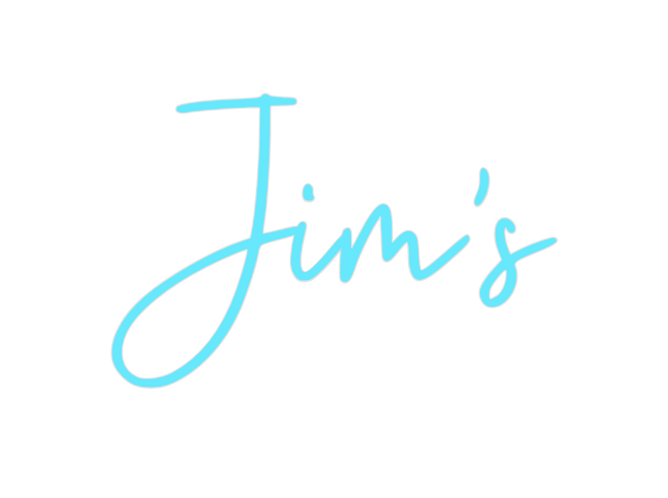 Custom Neon: Jim's