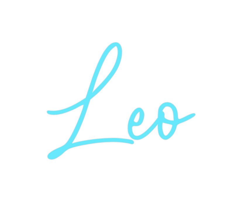 Custom Neon: Leo