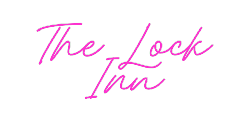 Custom Neon: The Lock
Inn