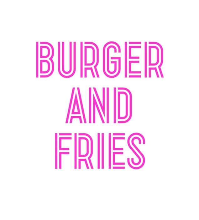 Custom Neon: BURGER 
And
f...