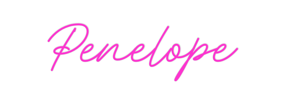 Custom Neon: Penelope