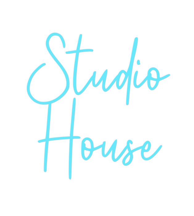 Custom Neon: Studio
House
