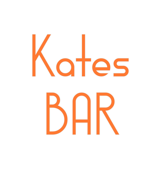 Custom Neon: Kates
BAR