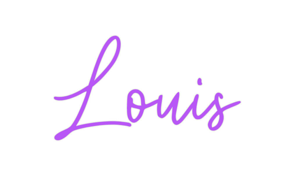 Custom Neon: Louis