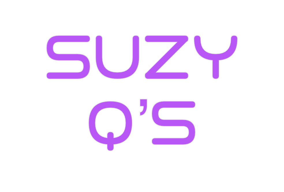 Custom Neon: Suzy
Q’s