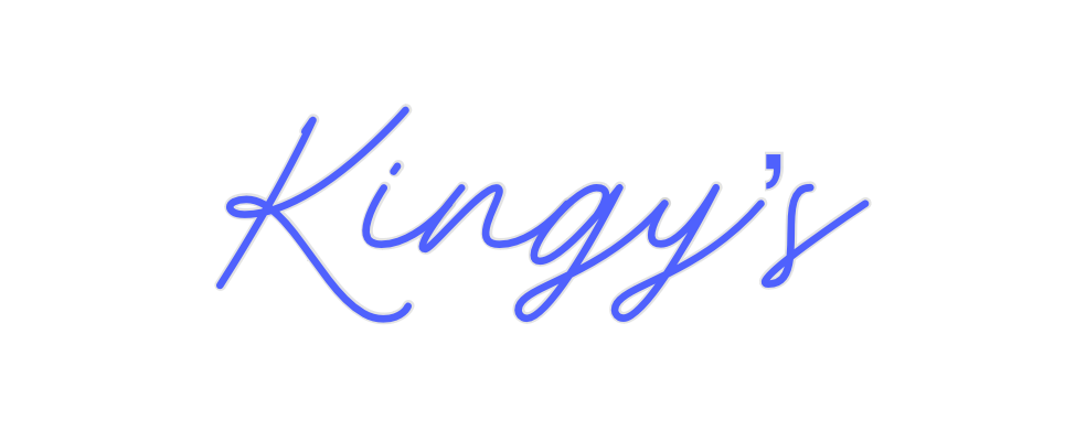 Custom Neon: Kingy’s