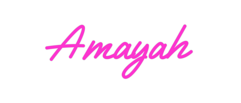 Custom Neon: Amayah