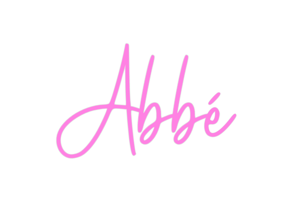 Custom Neon: Abbé