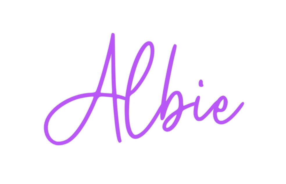 Custom Neon: Albie
