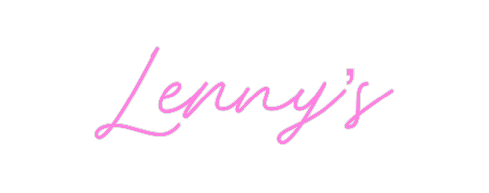 Custom Neon: Lenny’s