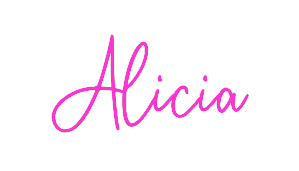 Custom Neon: Alicia