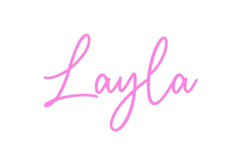 Custom Neon: Layla