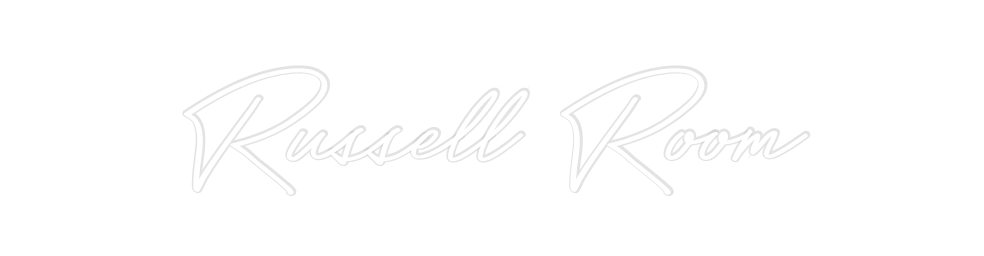 Custom Neon: Russell Room