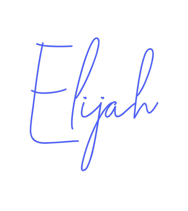 Custom Neon: Elijah