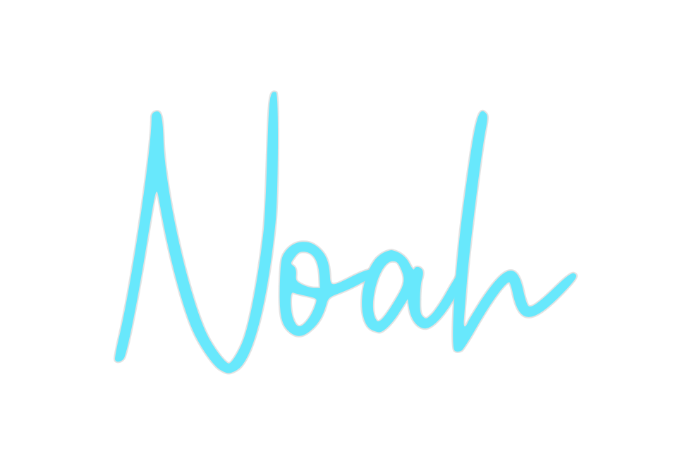 Custom Neon: Noah