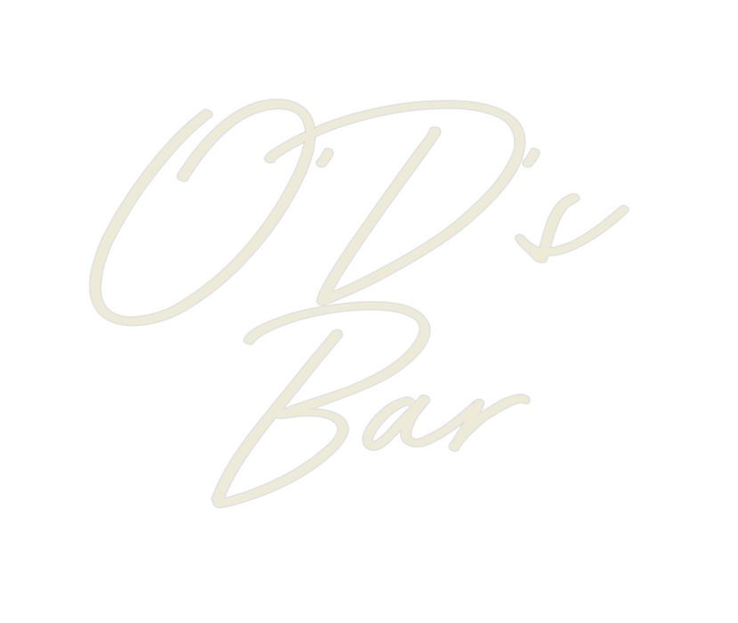 Custom Neon: O’D’s
Bar