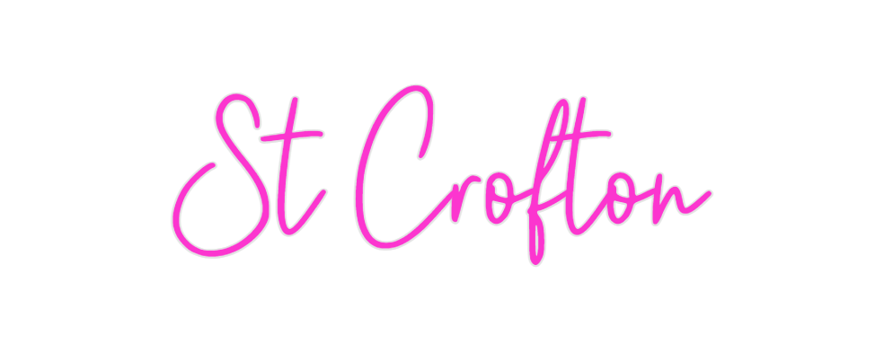 Custom Neon: St Crofton