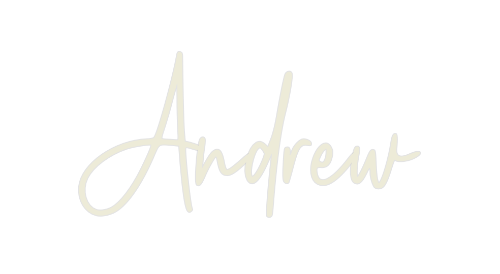 Custom Neon: Andrew