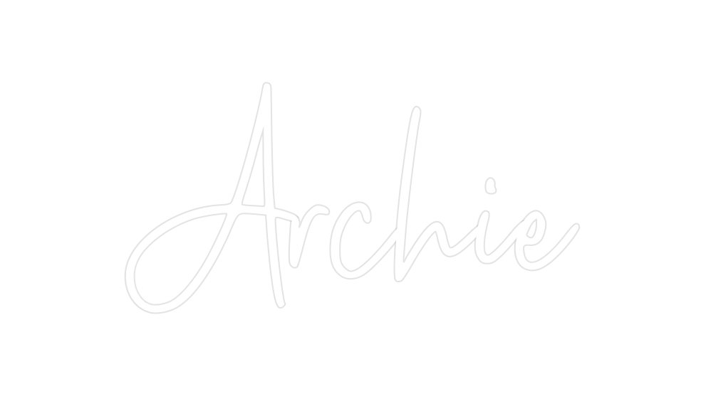 Custom Neon: Archie