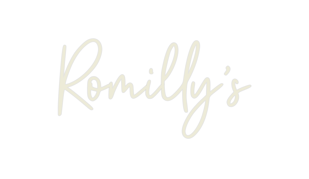 Custom Neon: Romilly’s