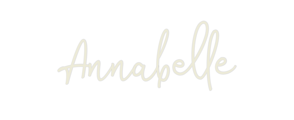 Custom Neon: Annabelle