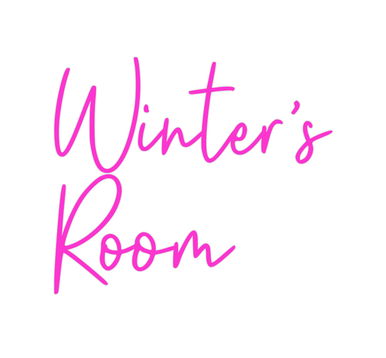 Custom Neon: Winter’s
Room