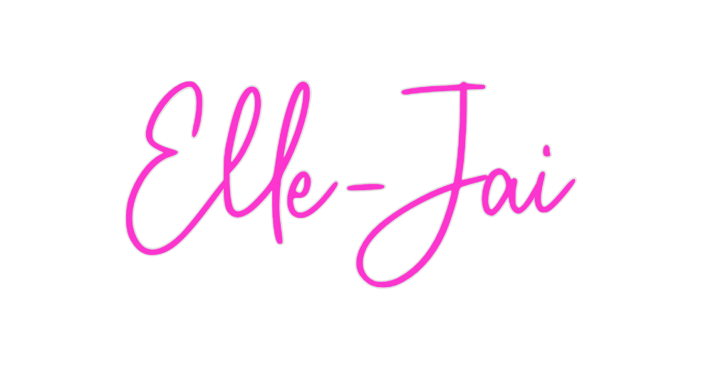 Custom Neon: Elle-Jai
