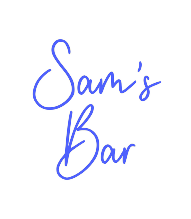 Custom Neon: Sam's
Bar