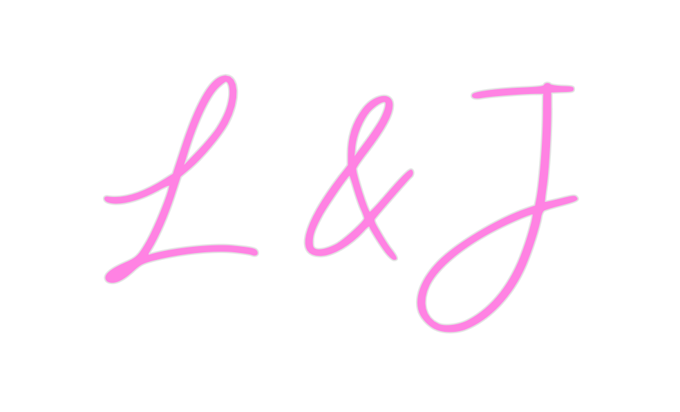 Custom Neon: L & J