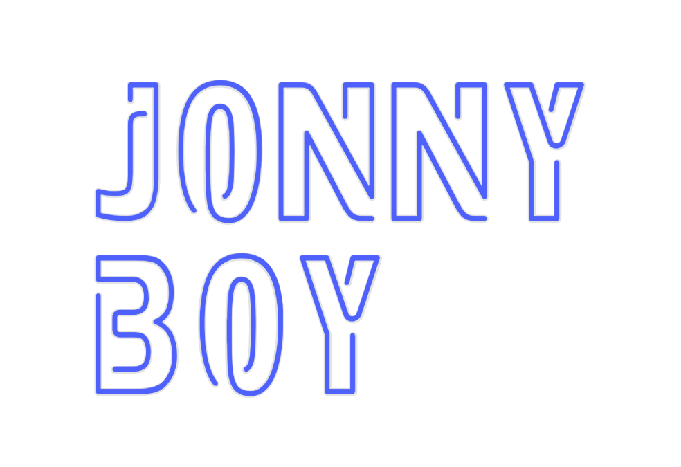 Custom Neon: Jonny
Boy