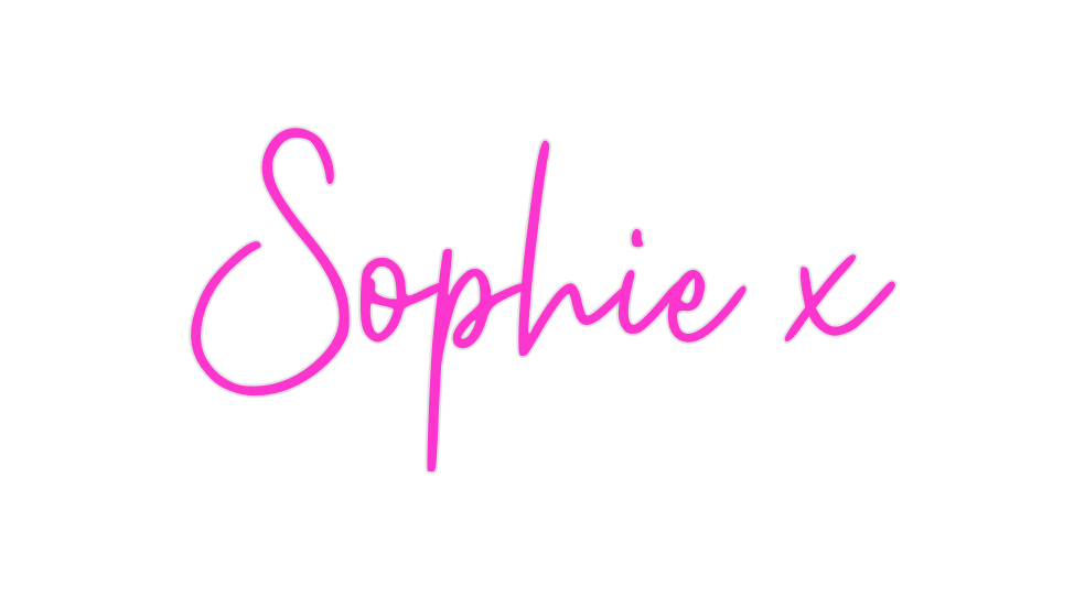 Custom Neon: Sophie x