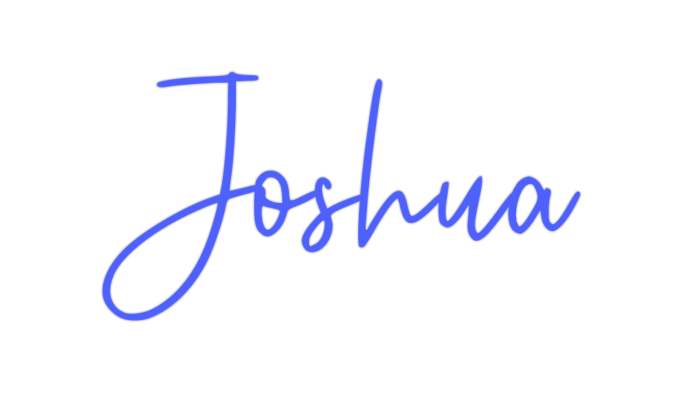 Custom Neon: Joshua