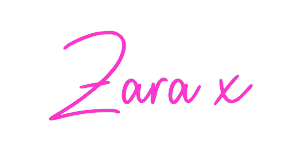 Custom Neon: Zara x