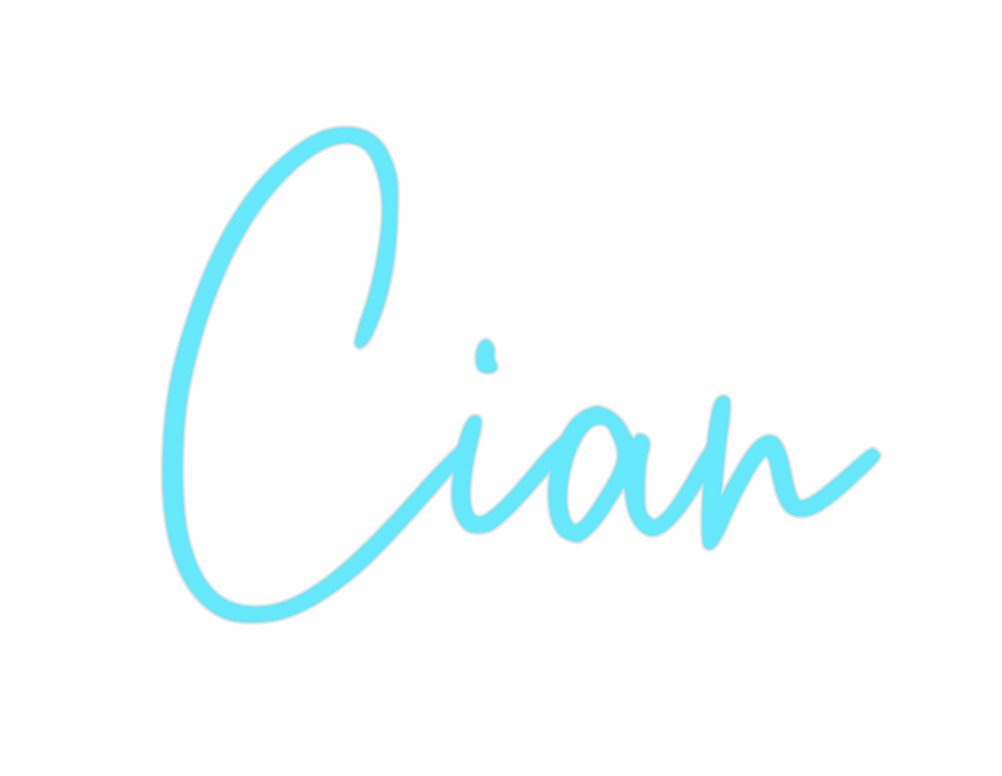 Custom Neon: Cian