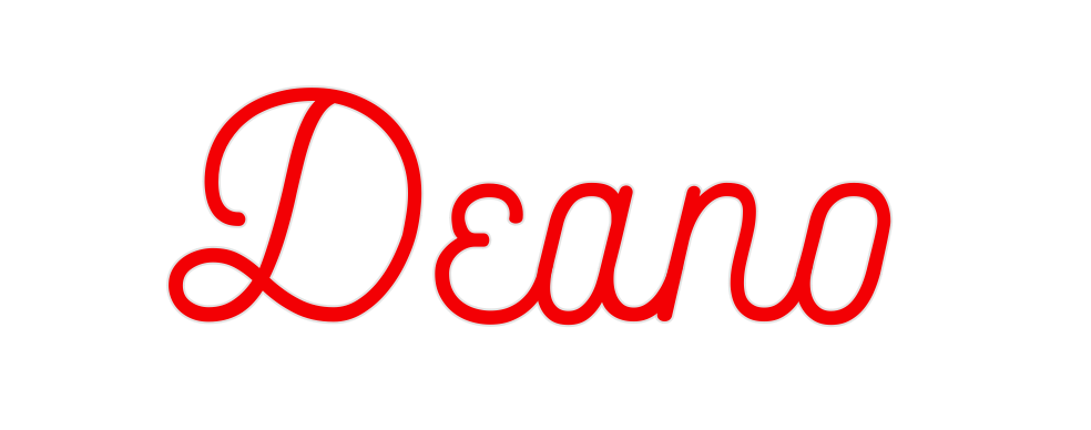 Custom Neon: Deano