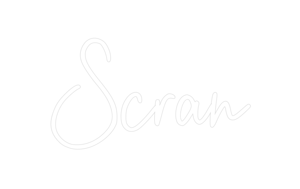 Custom Neon: Scran