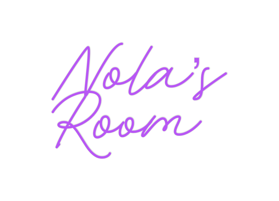 Custom Neon: Nola’s
Room