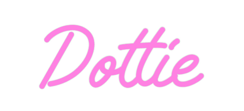 Custom Neon: Dottie