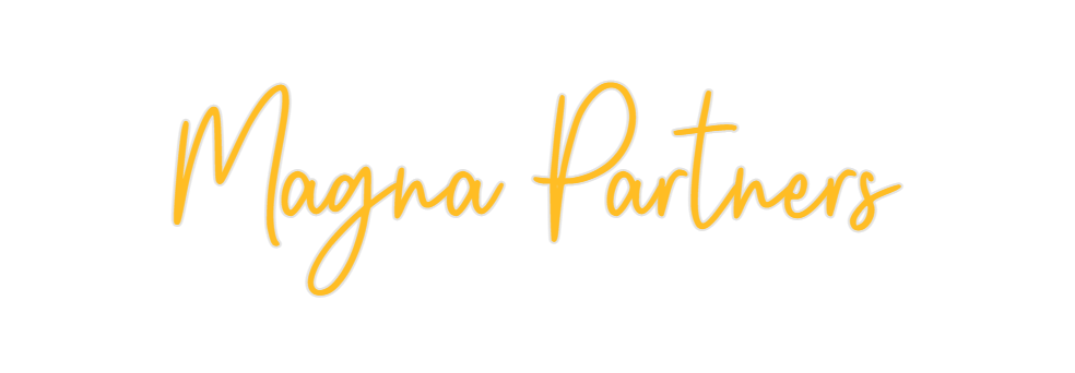 Custom Neon: Magna Partners