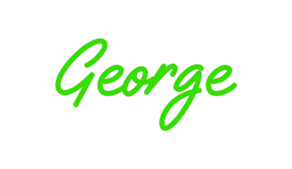 Custom Neon: George