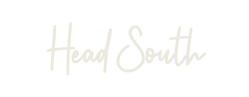 Custom Neon: Head South