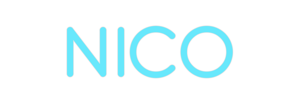 Custom Neon: NICO