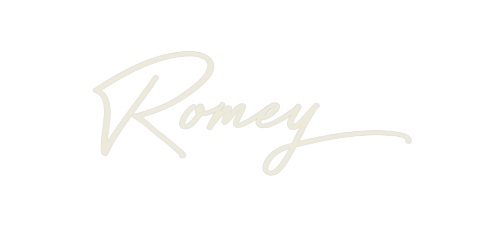 Custom Neon: Romey