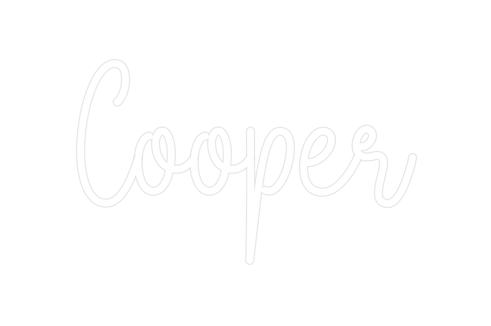 Custom Neon: Cooper