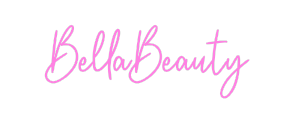 Custom Neon: BellaBeauty