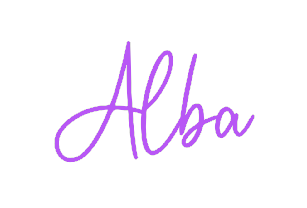 Custom Neon: Alba